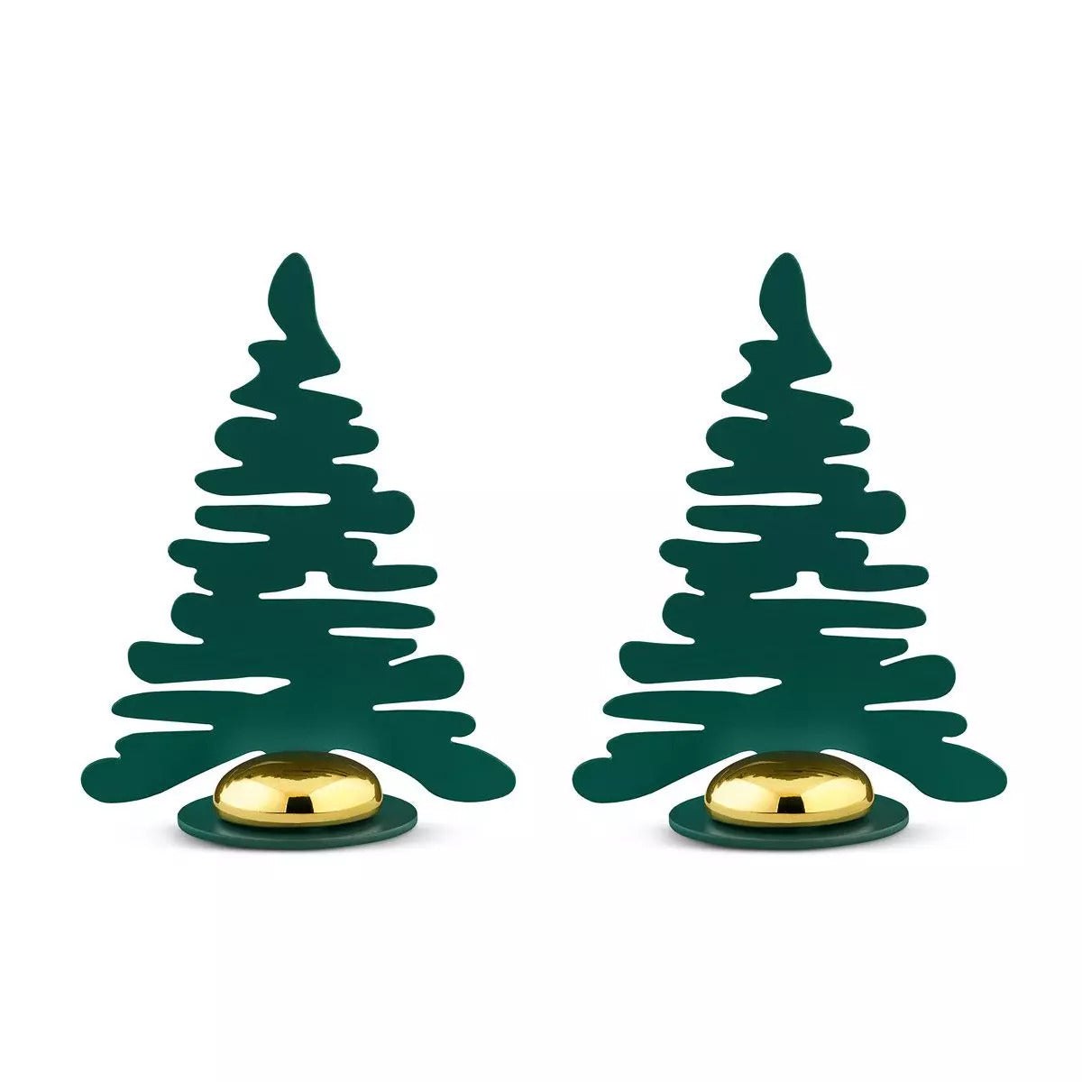 Alessi / Barkplace Tree / Tischkartenhalter grün