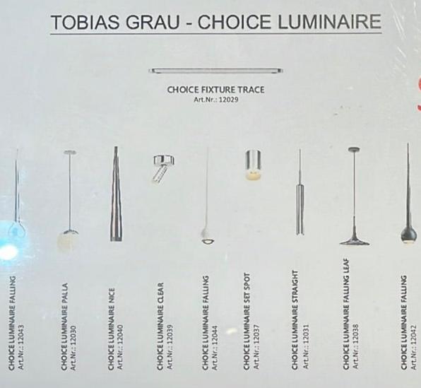 Tobias Grau / CHOICE FIXTURE TRACE / Befestigungsschiene inkl. Leuchten