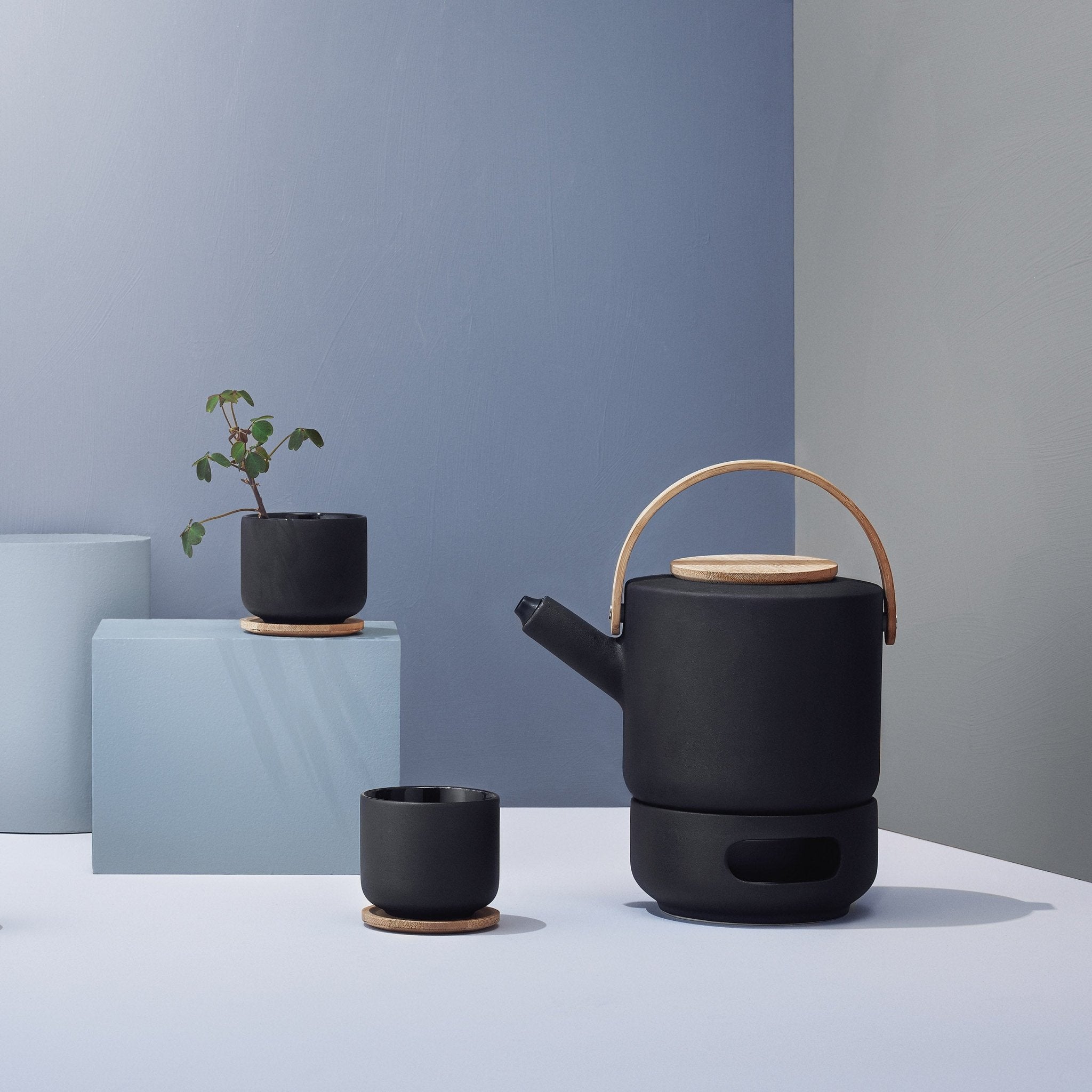 Stelton / Theo / Stövchen schwarz - architare shop