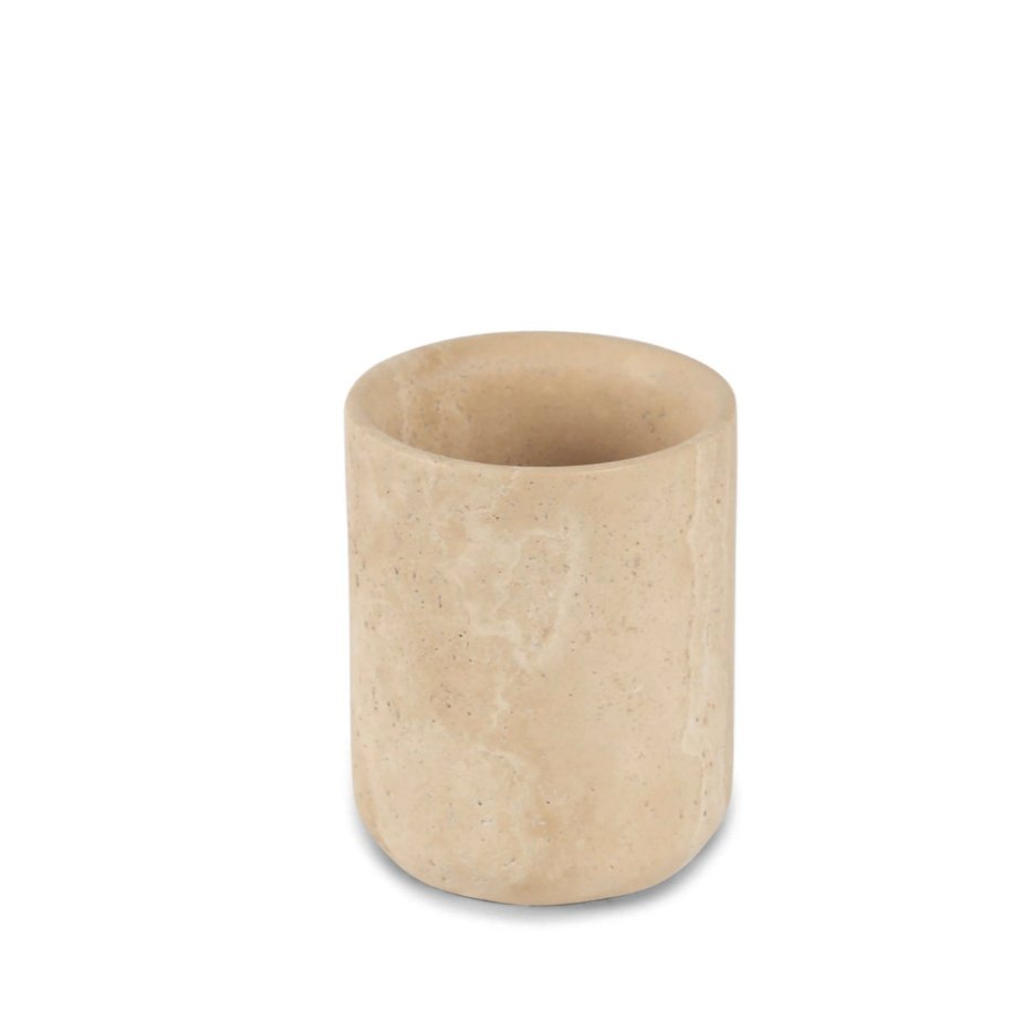 Stoned / Classic Toothbrush Holder / Marmortasse - architare shop