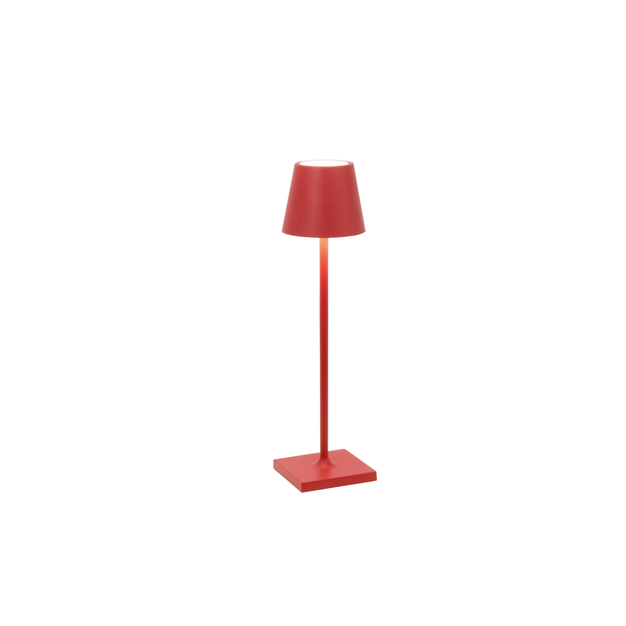 Zafferano / Poldina Pro Micro / Tischlampe 27,5cm Rot