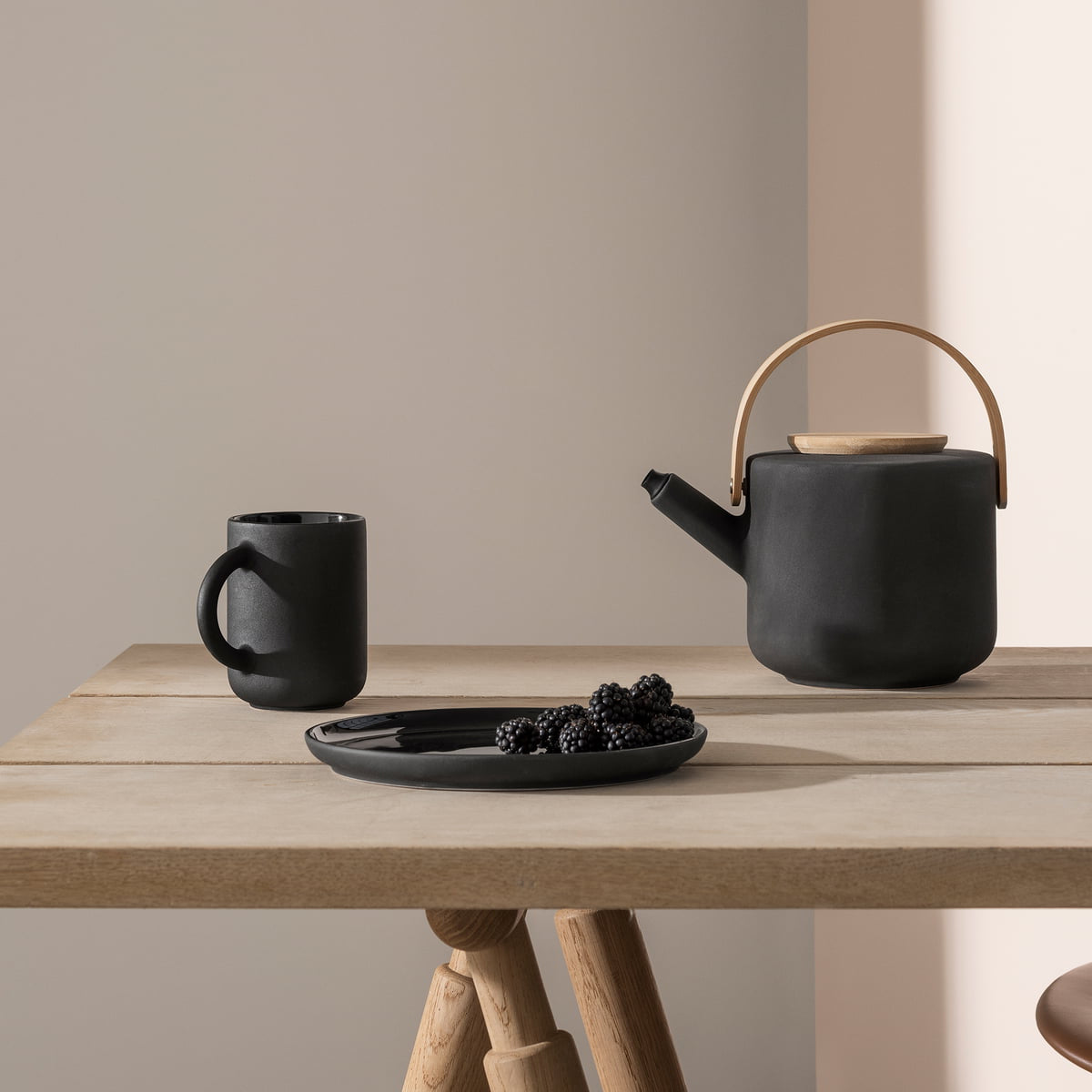 Stelton / Theo / Teapot Black